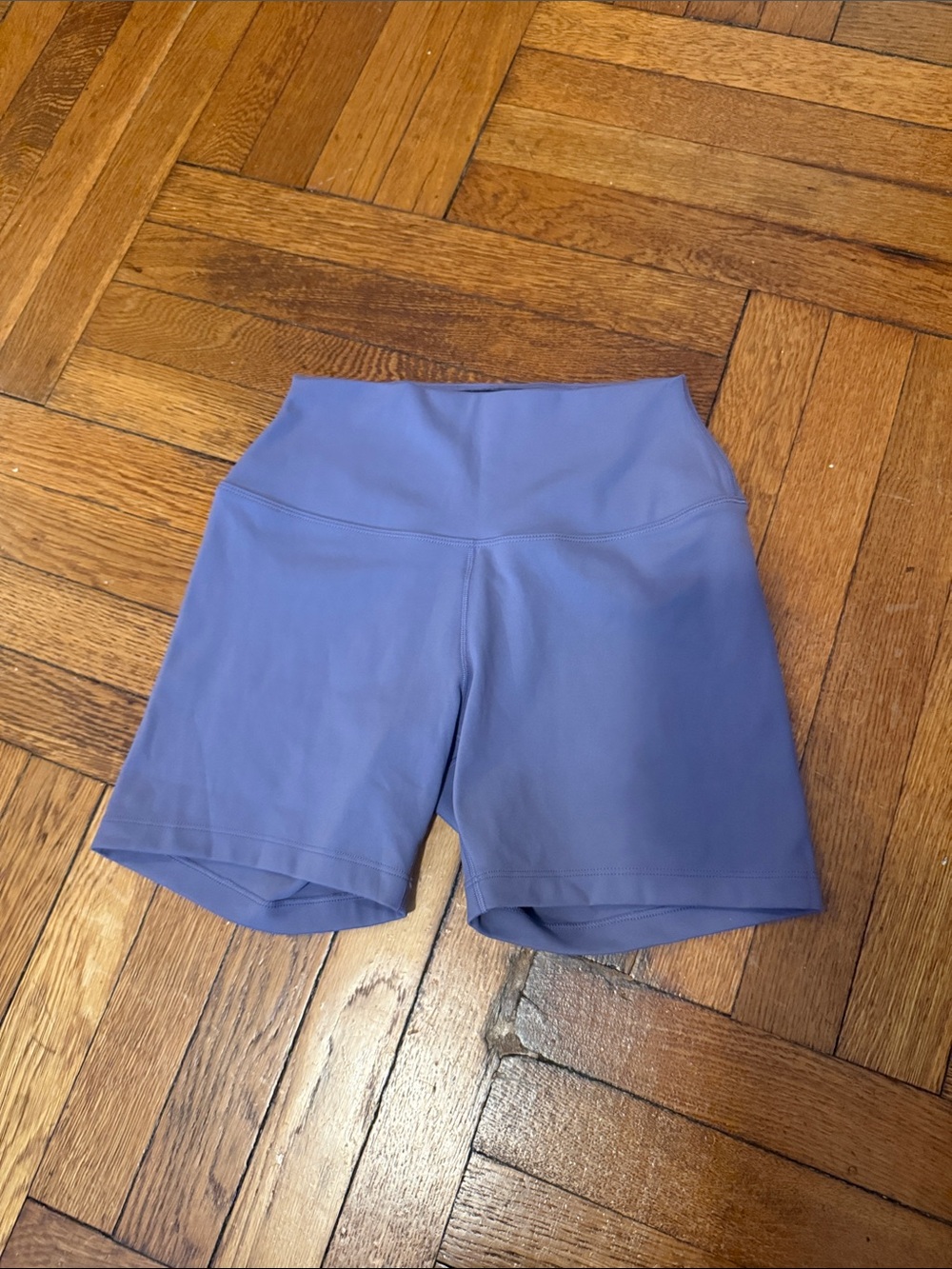 Women’s Nike One High-Waist Athletic Shorts in Lavender